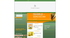 Desktop Screenshot of lospericosfood.com